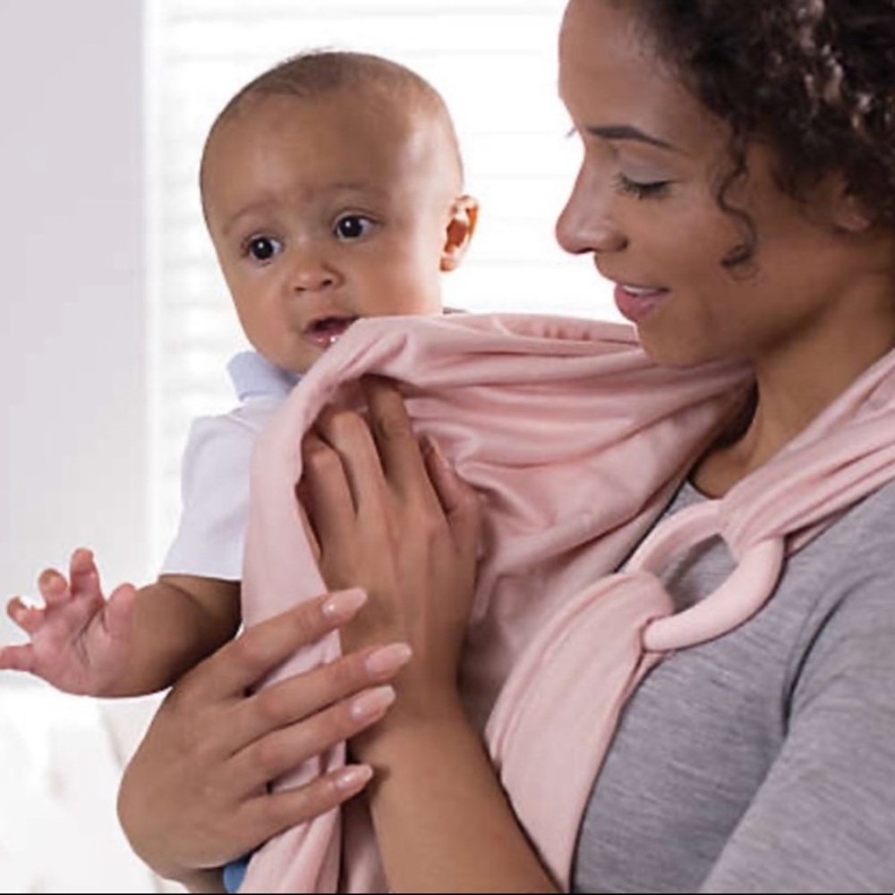 BOPPY Teething Scarf Pink